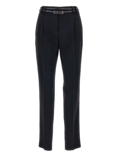 Max Mara Trousers Gisella In Black