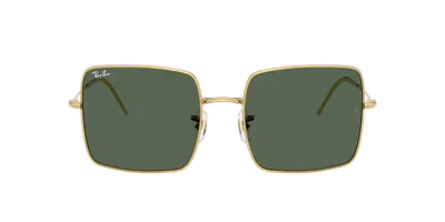 Ray Ban Square-frame Sunglasses In Gold