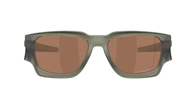 Oakley Man Sunglass Oo9514 Instagator In Brown