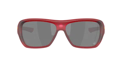 Oakley Unisex Sunglass Oo9492 Chaminade Patrick Mahomes Ii Collection In Red