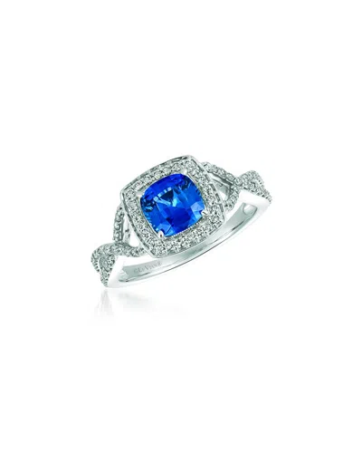 Le Vian ® Cornflower Sapphire™ 14k 1.47 Ct. Tw. Diamond & Ceylon Sapphire Ring In Metallic