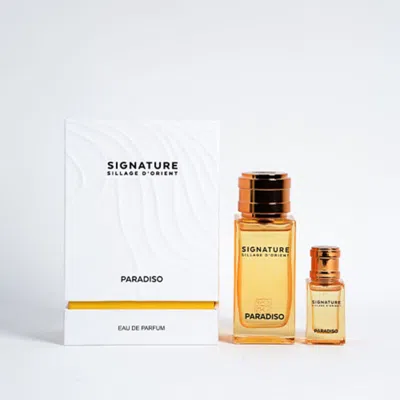 Signature Unisex Paradiso Gift Set Fragrances 3760415040066