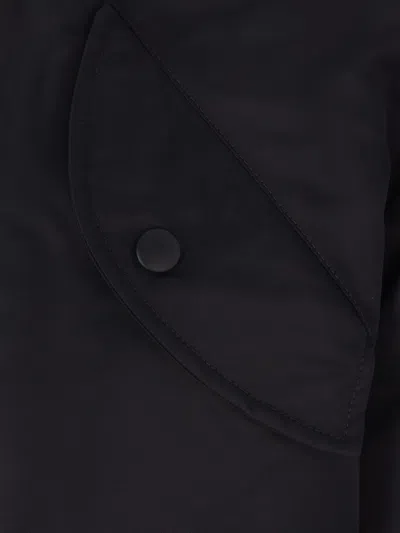 Aspesi Flap-pocket Bomber Jacket In Black