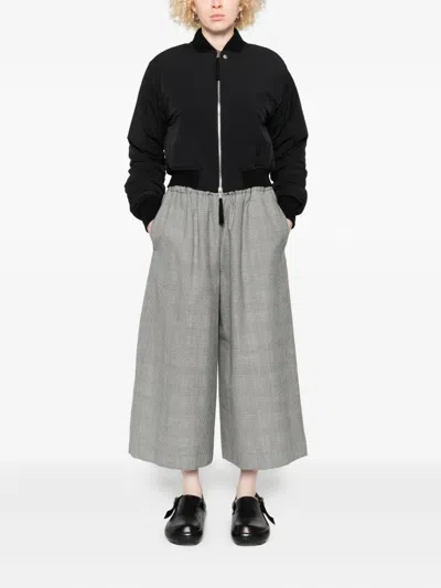 Thom Krom Long-sleeve Bomber Jacket In Black