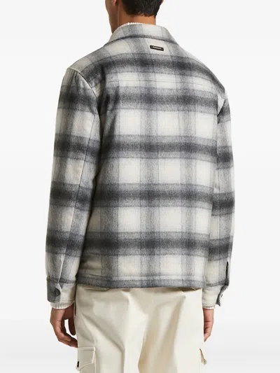 Peserico Relaxed Fit Shirt Jacket In Neutral