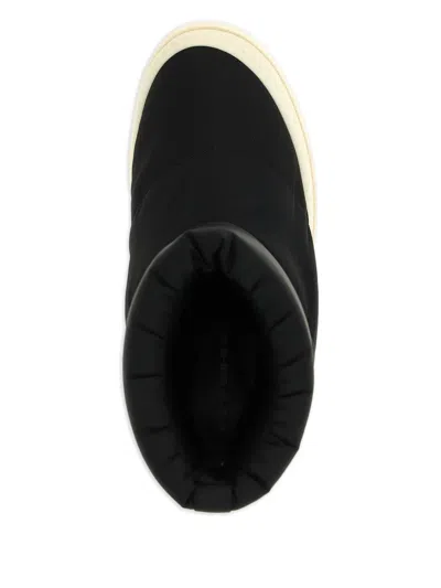 Rick Owens Drkshdw Lunar Platform Ankle Boots In Black