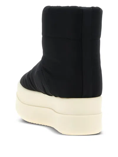 Rick Owens Drkshdw Lunar Platform Ankle Boots In Black