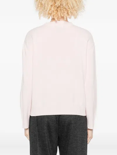 Fabiana Filippi Crew-neck Sweater In Pink
