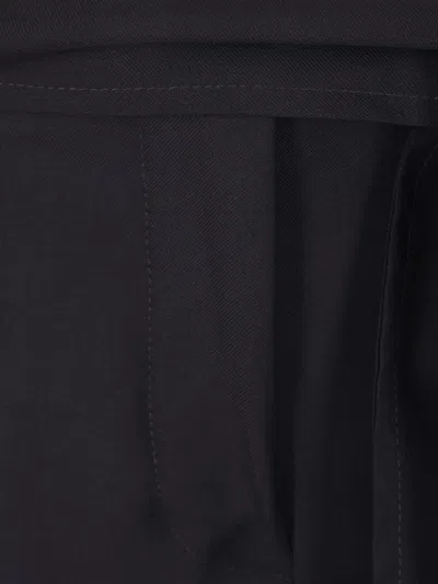 Incotex Belted Wide-leg Trousers In Blue