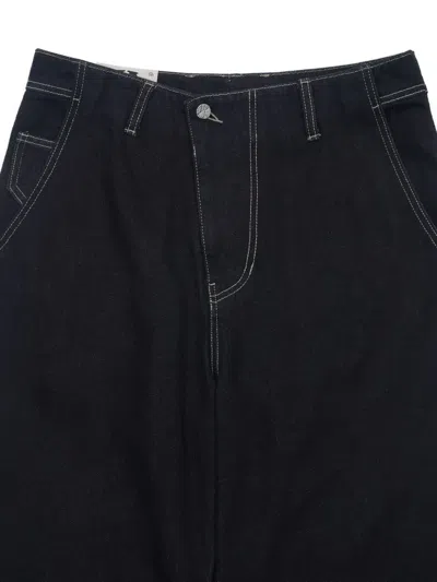Ader Error Cuffed Jeans In Black