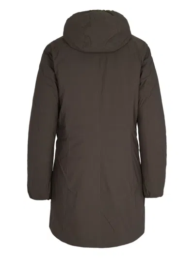 K-way Denise St Thermo Reversible Jacket In Brown