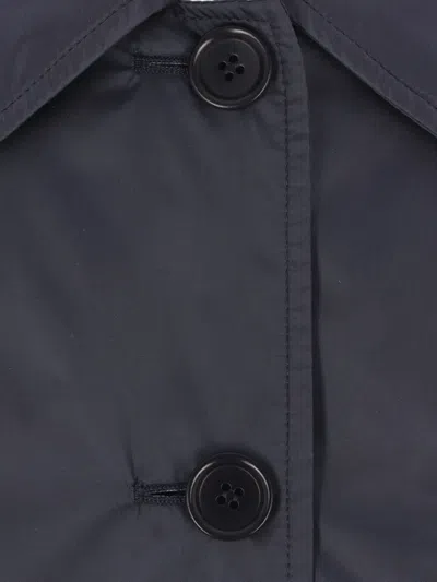 Aspesi Patch-pocket Button-up Jacket In Blue