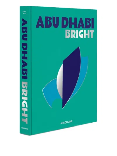 Assouline Abu Dhabi Bright Book By Myrna Ayad In Blue