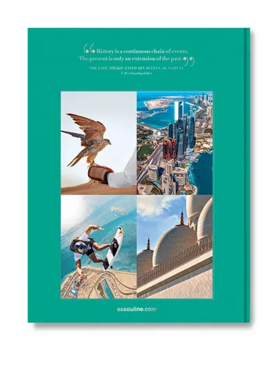 Assouline Abu Dhabi Bright Book By Myrna Ayad In Blue