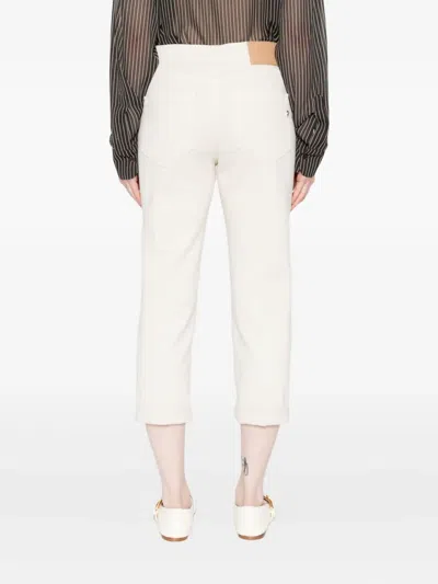 Dondup Button-fly Jeans In White