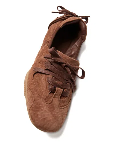 Acne Studios Lace-up Shoes In Brown