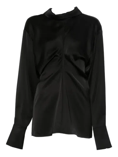 SLOUCH 正面拉链垂坠罩衫