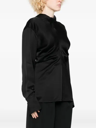 SLOUCH 正面拉链垂坠罩衫