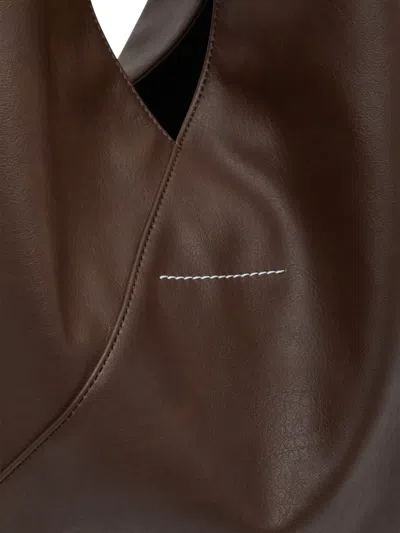 Mm6 Maison Margiela Borsa Japanese Classic Cocoa Brown In Brown