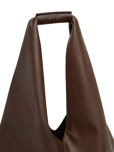 Mm6 Maison Margiela Borsa Japanese Classic Cocoa Brown In Brown