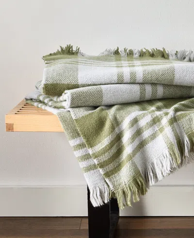 Arch Studio Cozy Plaid Throw, 50" X 60", Exclusively For Macy's In Multi