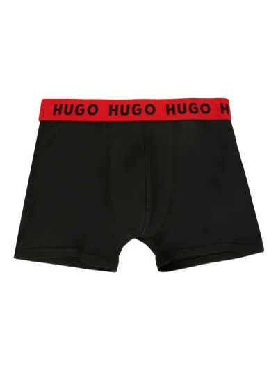Hugo Boss Logo-waistband Boxer Set (set Of Two) In Multi