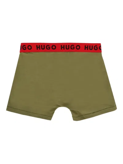 Hugo Boss Logo-waistband Boxer Set (set Of Two) In Multi