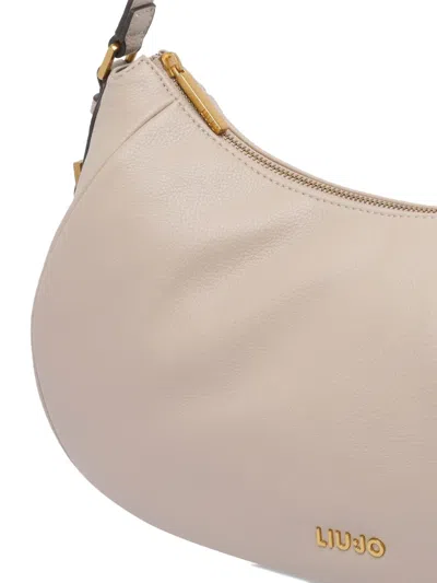 Liu •jo Medium Hobo Tote Adjustable Strap In Nude