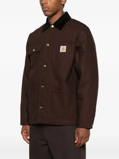 Carhartt Michigan Jacket In Brown