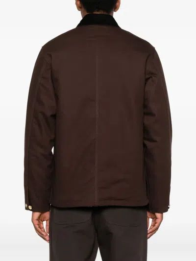 Carhartt Michigan Jacket In Brown