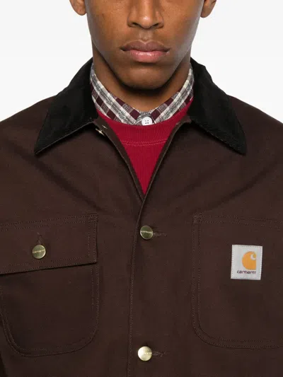 Carhartt Michigan Jacket In Brown