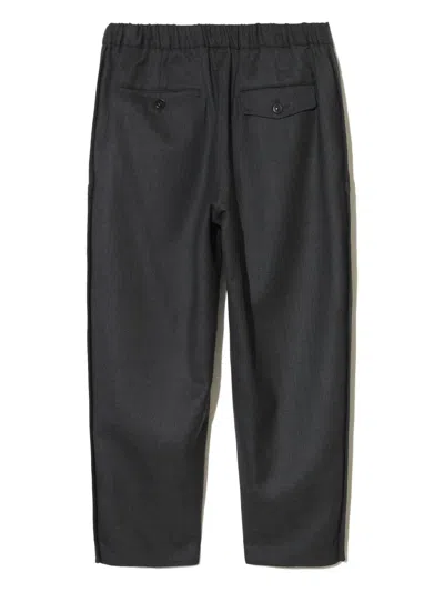 Undercover Elasticated-waist Trousers In Gray