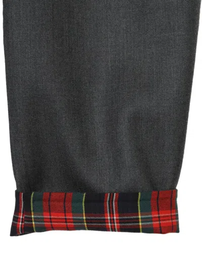 Undercover Elasticated-waist Trousers In Gray