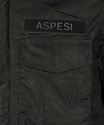 Aspesi Nylon Jacket In Green