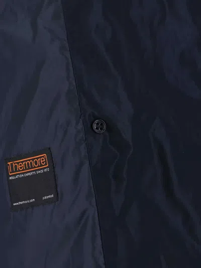 Aspesi Blazer In Denim Di Cotone - Denim In Blue