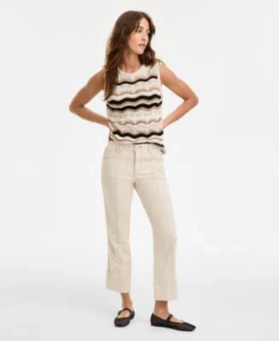 Democracy Womens Ab Solution High Rise Kick Flare Jeans 4p 16 In Neutral