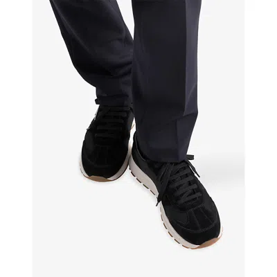 Prada Prax Suede And Re-nylon Sneakers In Multi
