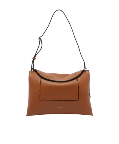Wandler Slouch Mini Bag Adjustable Strap In Brown