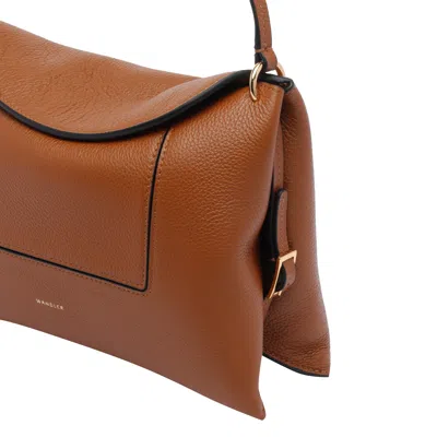 Wandler Slouch Mini Bag Adjustable Strap In Brown