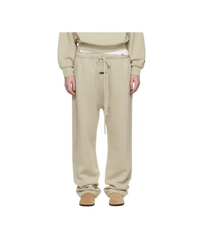 Essentials Emblem Patch Tracksuit Pants In Neutral