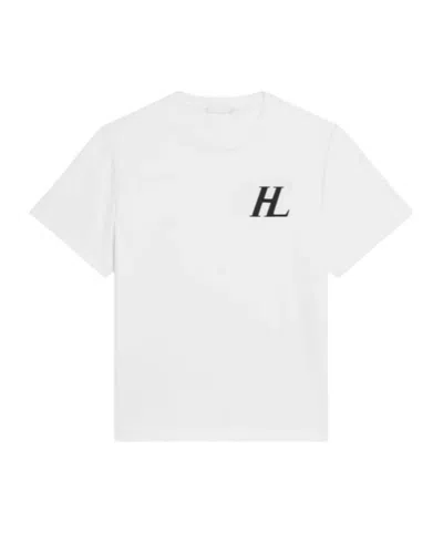 Helmut Lang Short Sleeve T-shirt In White