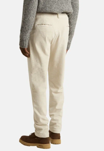 Woolrich Pleated Drawstring Trousers In Brown