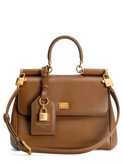 Dolce & Gabbana "my Sicily" Handbag In Brown