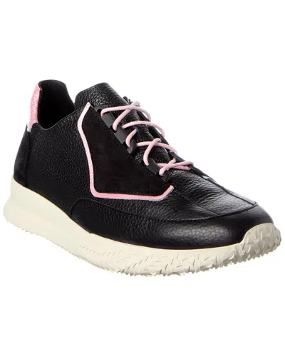 Arche Andrak Leather Sneaker In Black