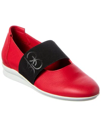 Arche Naskow Leather Sneaker In Red