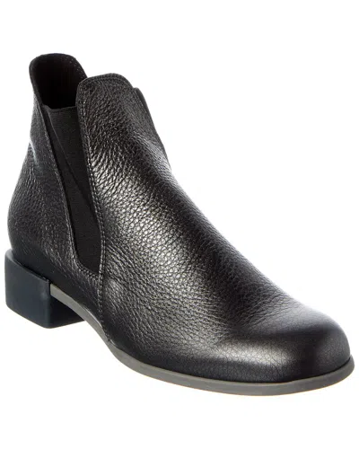 Arche Twitic Leather Bootie In Black