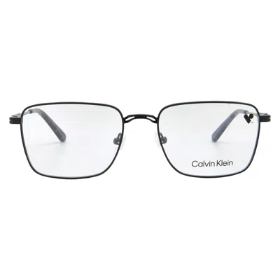 Calvin Klein Demo Square Men's Eyeglasses Ck23104 001 54 In Black