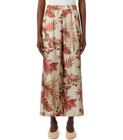 Max Mara Weekend Temide Beige Pants In Neutral