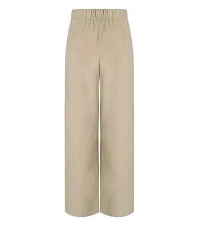 Max Mara Weekend Sub Beige Pants In Neutral