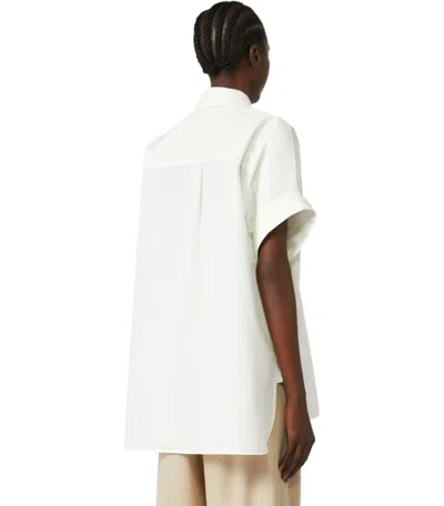 Max Mara Weekend Ardea White Shirt In White